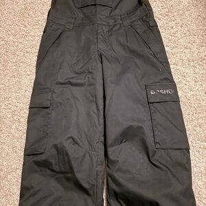 DC Black Youth XL Snowboard / Ski Pants (Bib)